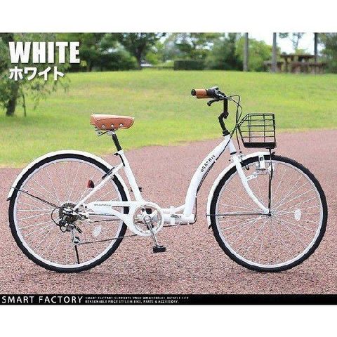 dショッピング |ママチャリ シティサイクル 26インチ カゴ ライト 鍵