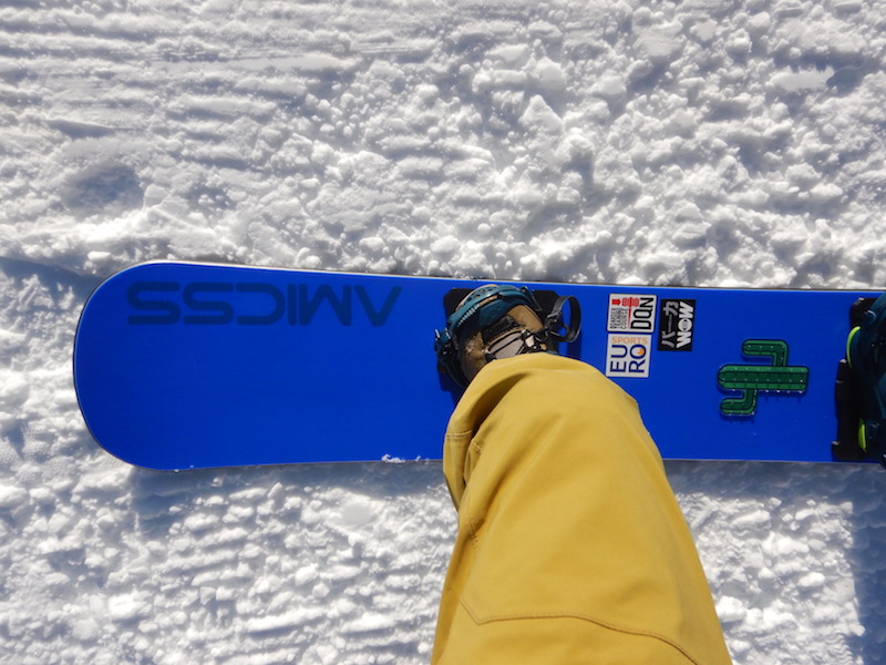 ☆中古良品！ AMICSS DNA Ti 161cm アミックス 2019年 青 ☆中古良品