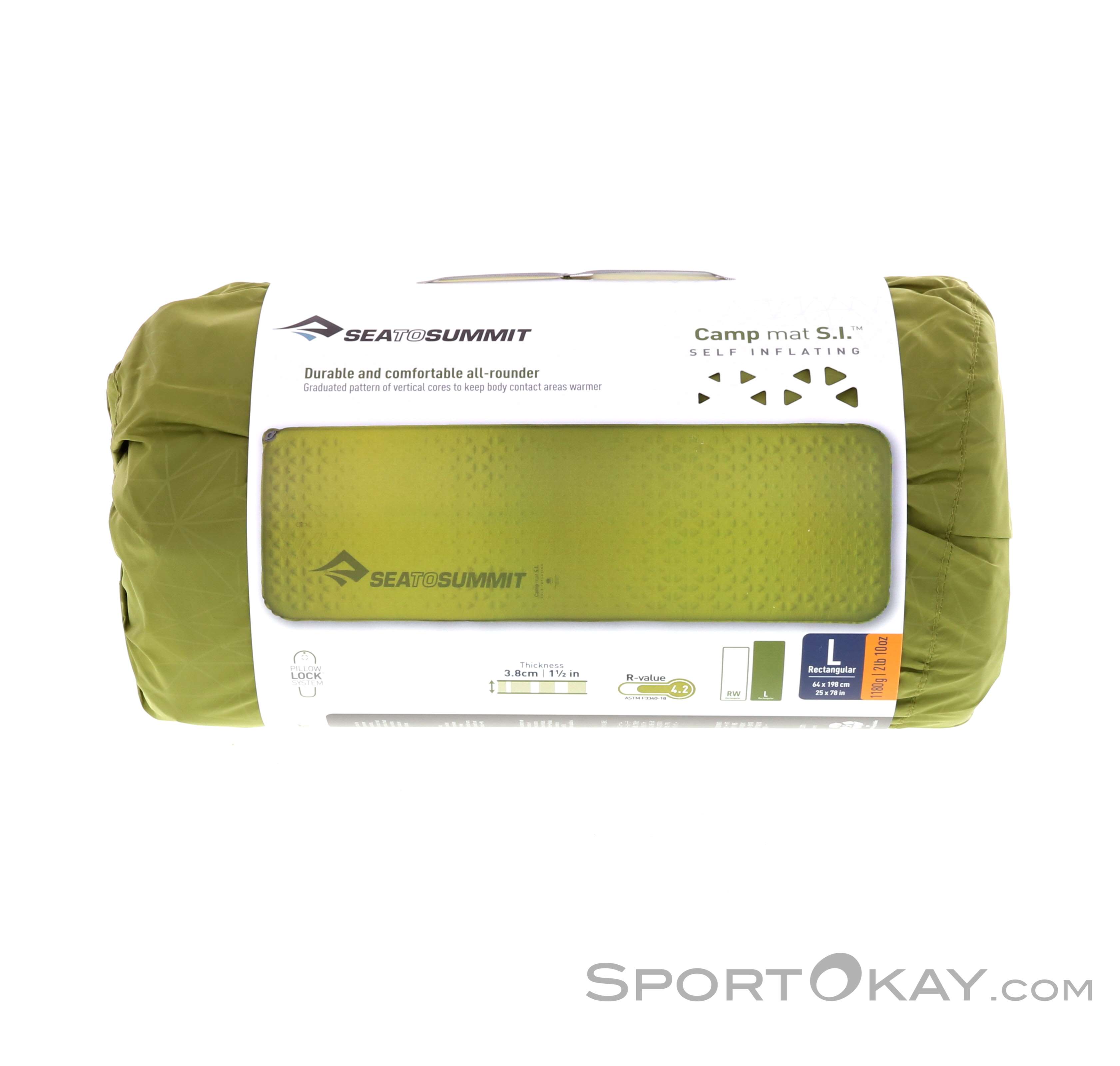 Sea to Summit Camp Mat S.I. 201x64cm Sleeping Mat - Mats - Camping