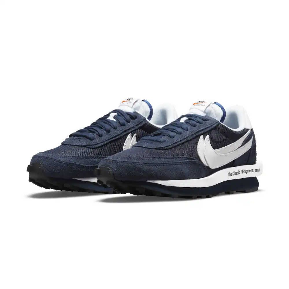 Fragment Design x sacai x Nike LDV Waffle Blackened Blue - Droper