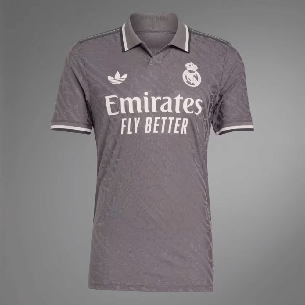 Camisa adidas 3 Real Madrid 24/25 Charcoal - Droper