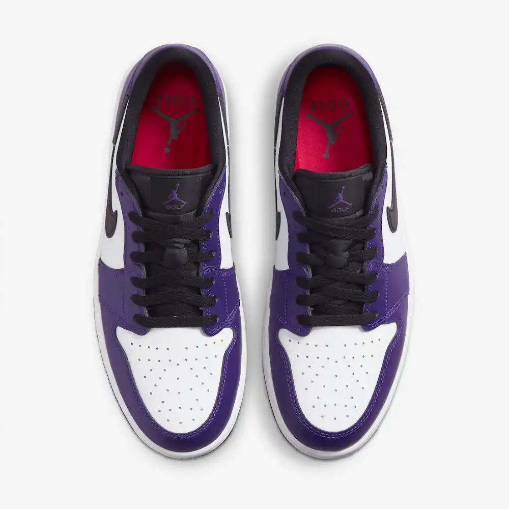Air Jordan 1 Low Golf Court Purple - Droper