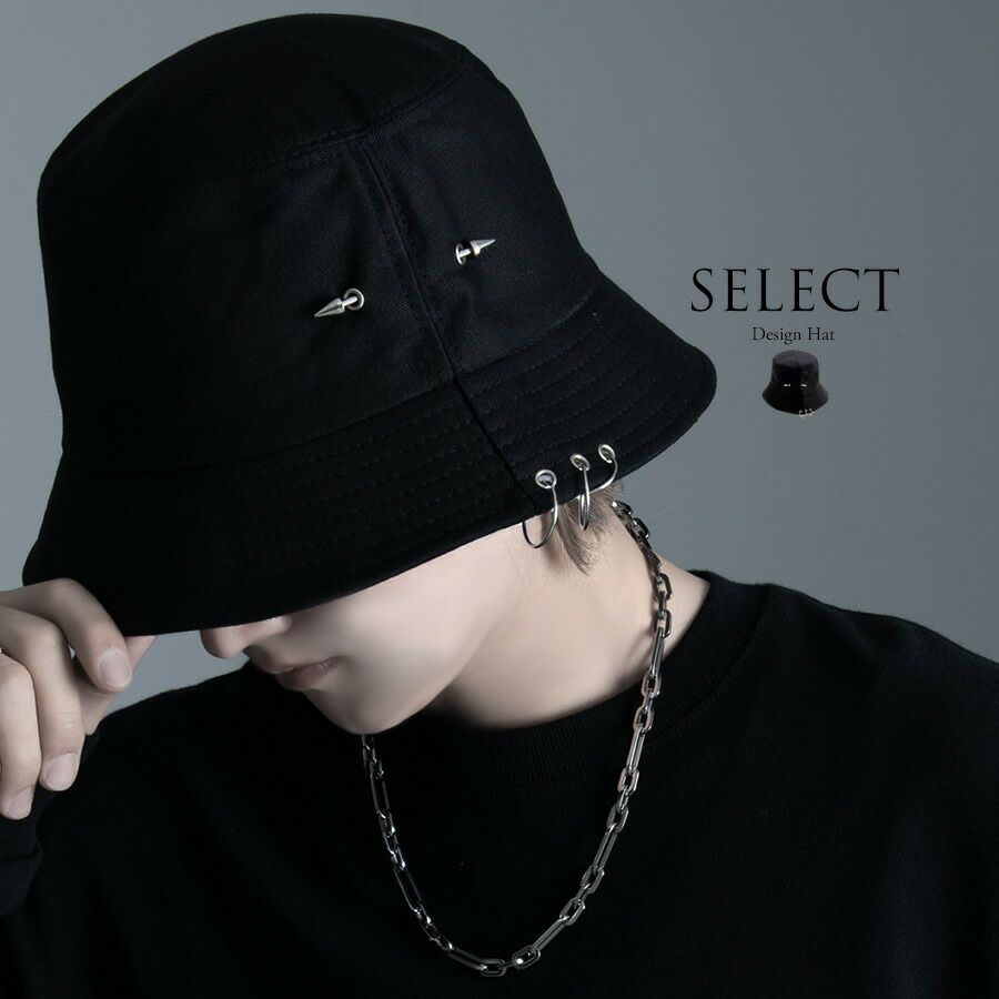 SB Select【シルバーバレットセレクト】ロゴ刺繍入りバケットハット/全