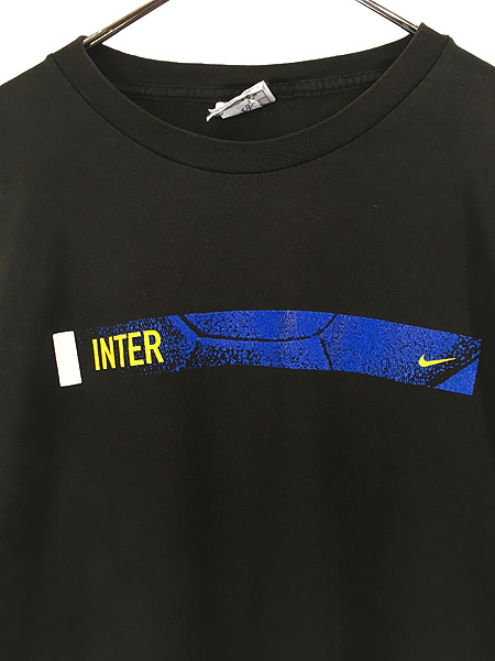 古着 90s NIKE 「INTER 1908」 インテル ロゴ グラフィック サッカー