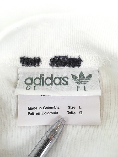 古着 90s adidas サッカー ドイツ代表 刺しゅう Tシャツ L 古着 - 古着