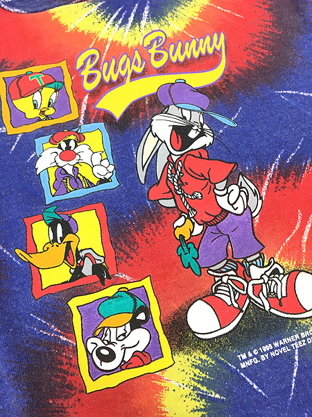 キッズ 古着 90s Canada製 LOONEY TUNES バックスバニー Bボーイ