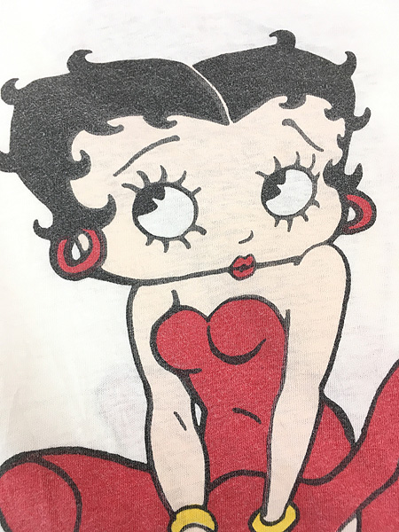 レディース 古着 80s USA製 BETTY BOOP 「マリリン モンロー」 ベティ