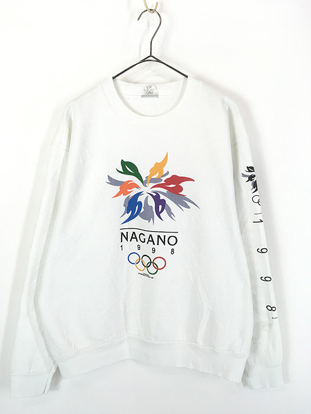 古着 90s USA製 1998 長野 五輪 NAGANO オリンピック スウェット