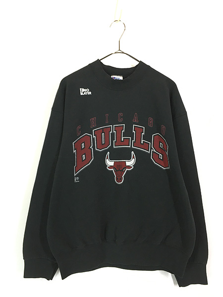 古着 90s USA製 NBA Chicago Bulls ブルズ スウェット トレーナー L