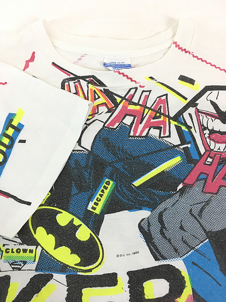 古着 80s USA製 BATMAN The Dark Knight JOKER バットマン ダーク