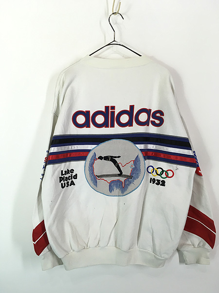 古着 80s adidas LAKE PLACID レークプラシッド 冬季 五輪