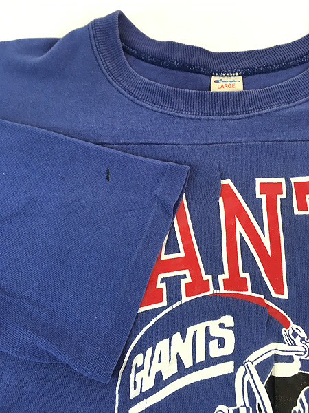古着 80s USA製 Champion NFL New York Giants ジャイアンツ