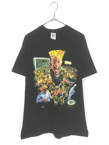 古着 90s USA製 NFL Green Bay Packers パッカーズ チーズヘッド