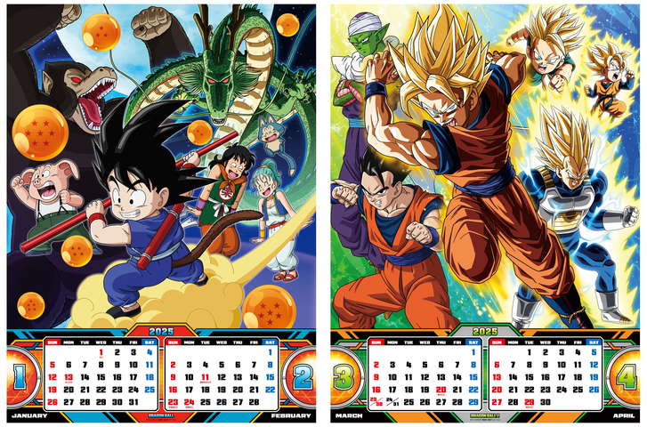 2025ドラゴンボールA2カレンダー」が発売決定!!]｜ 【公式