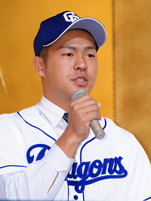 中日ドラゴンズ オフィシャルウェブサイト - 新人選手入団発表 - 2020