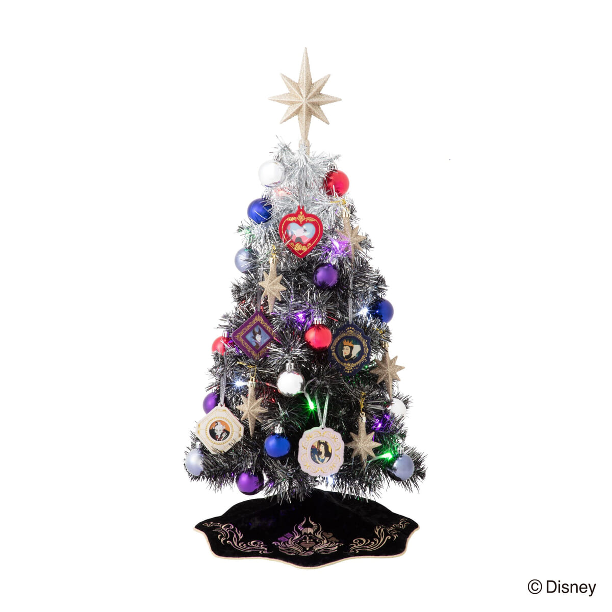 マレフィセントやアースラの魅力を表現したクリスマスツリー！フラン