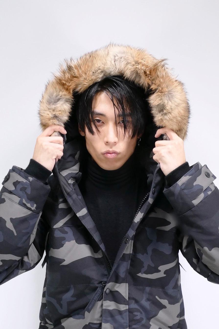 Canada Goose Mens Down *Parka Emory Black Label - Black Classic