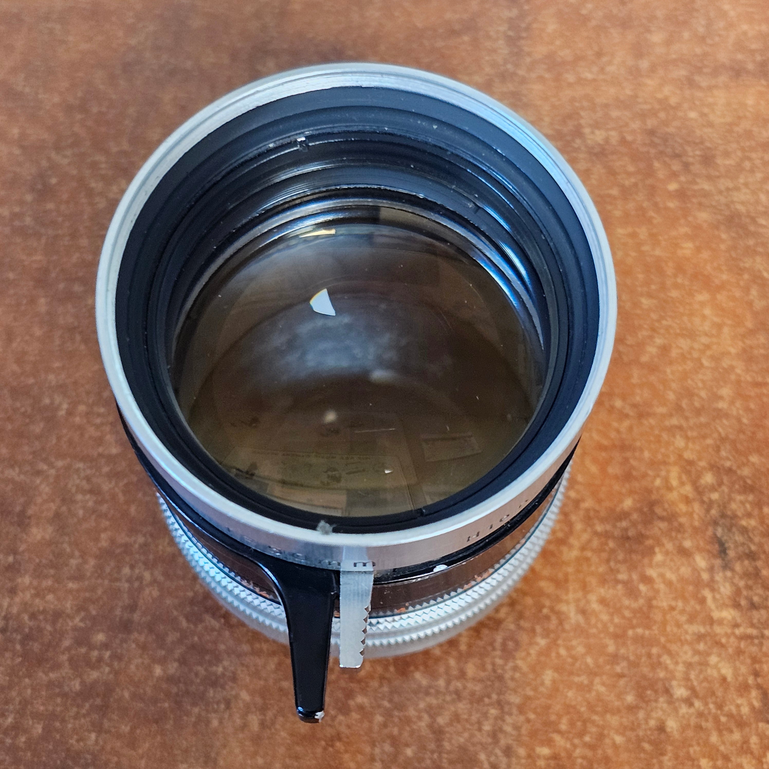 Switar 50mm f1.4 H16RX Macro Preset C mount lens S# 991511 – Du