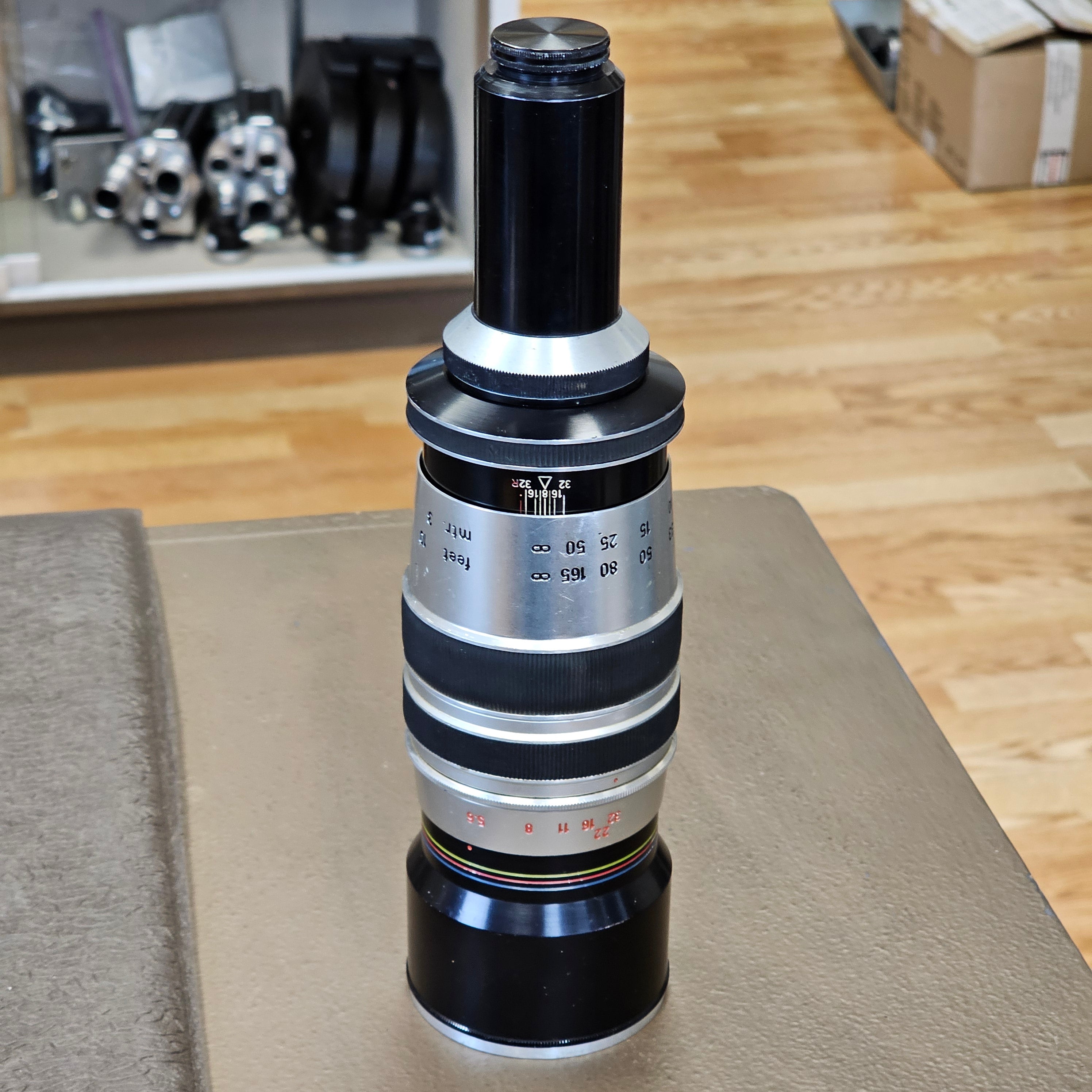 Heinz Kilfitt Munchen Tele-Kilar 300mm f5.6 C-Mount Lens S# Nr.208