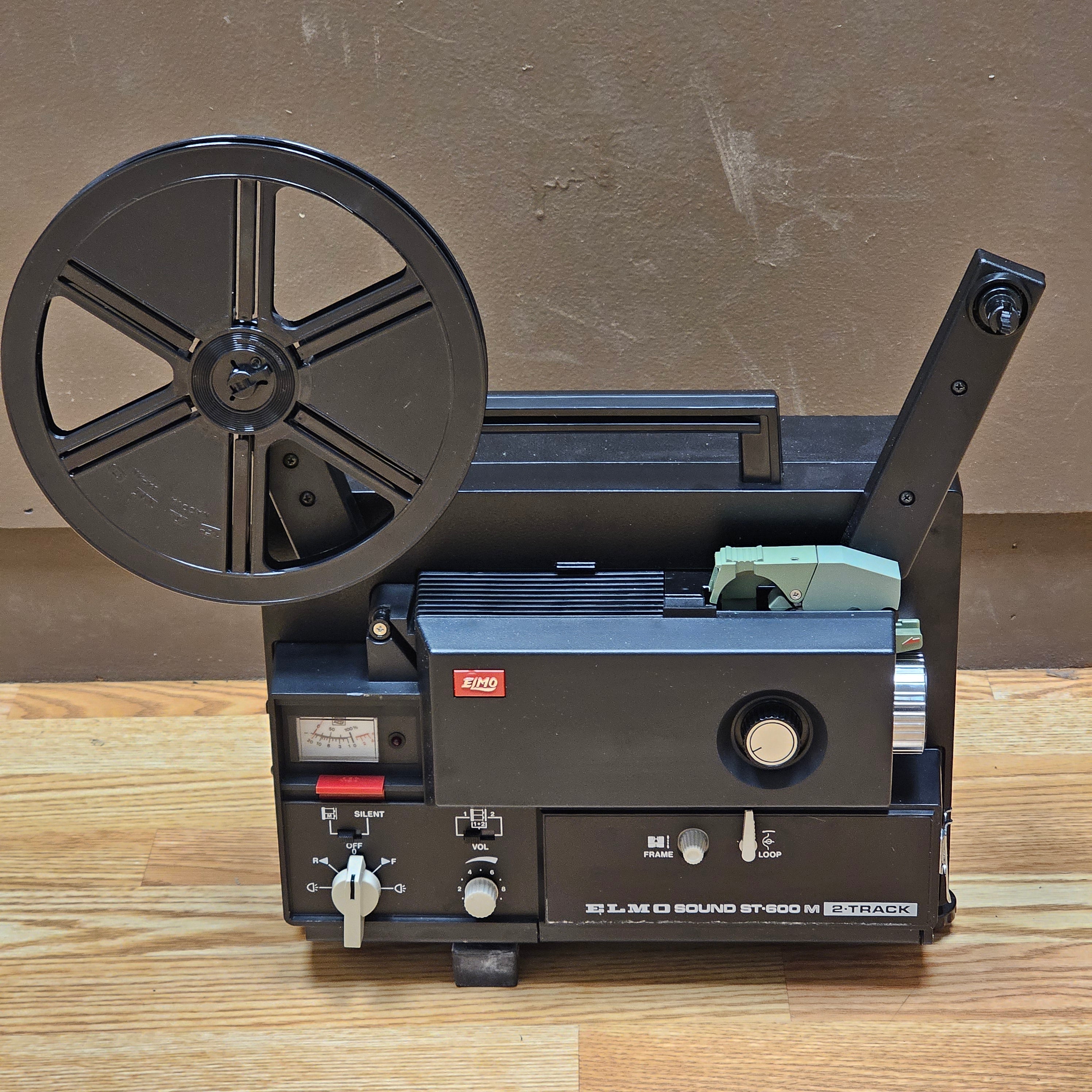 Elmo ST-600 M Super 8mm Sound Projector S# 412214 – Du-All Camera