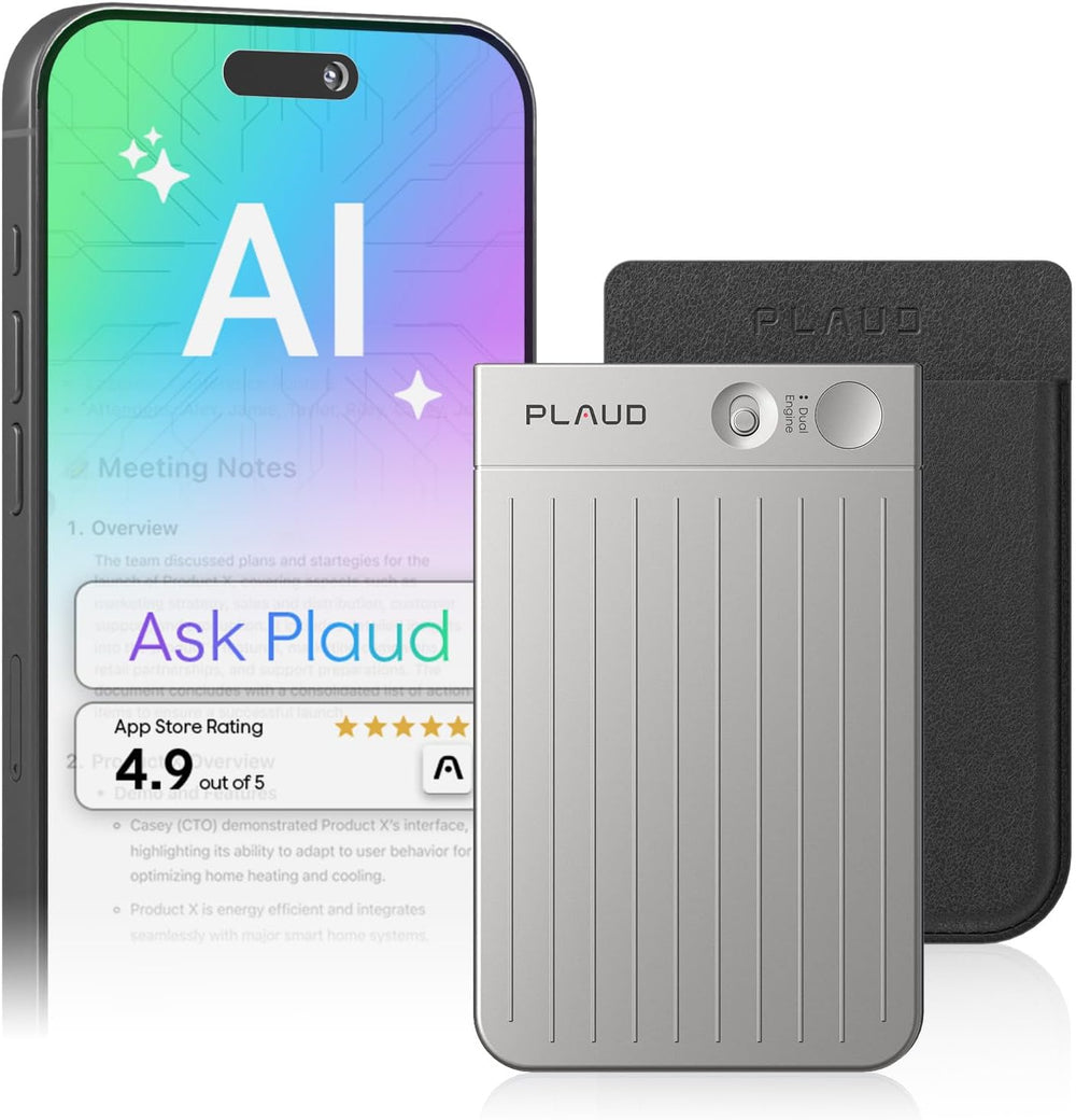Plaud Note AI Voice Recorder - Silver – Dust Devil