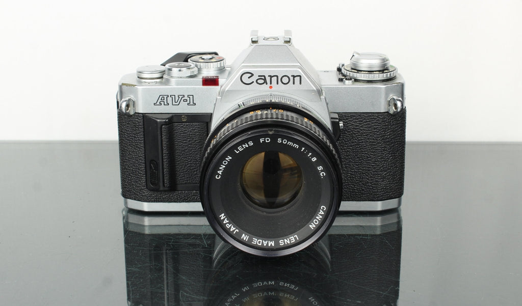 Canon AV-1 + Canon FD 50mm 1:1.8 lens – Dutch|Thrift
