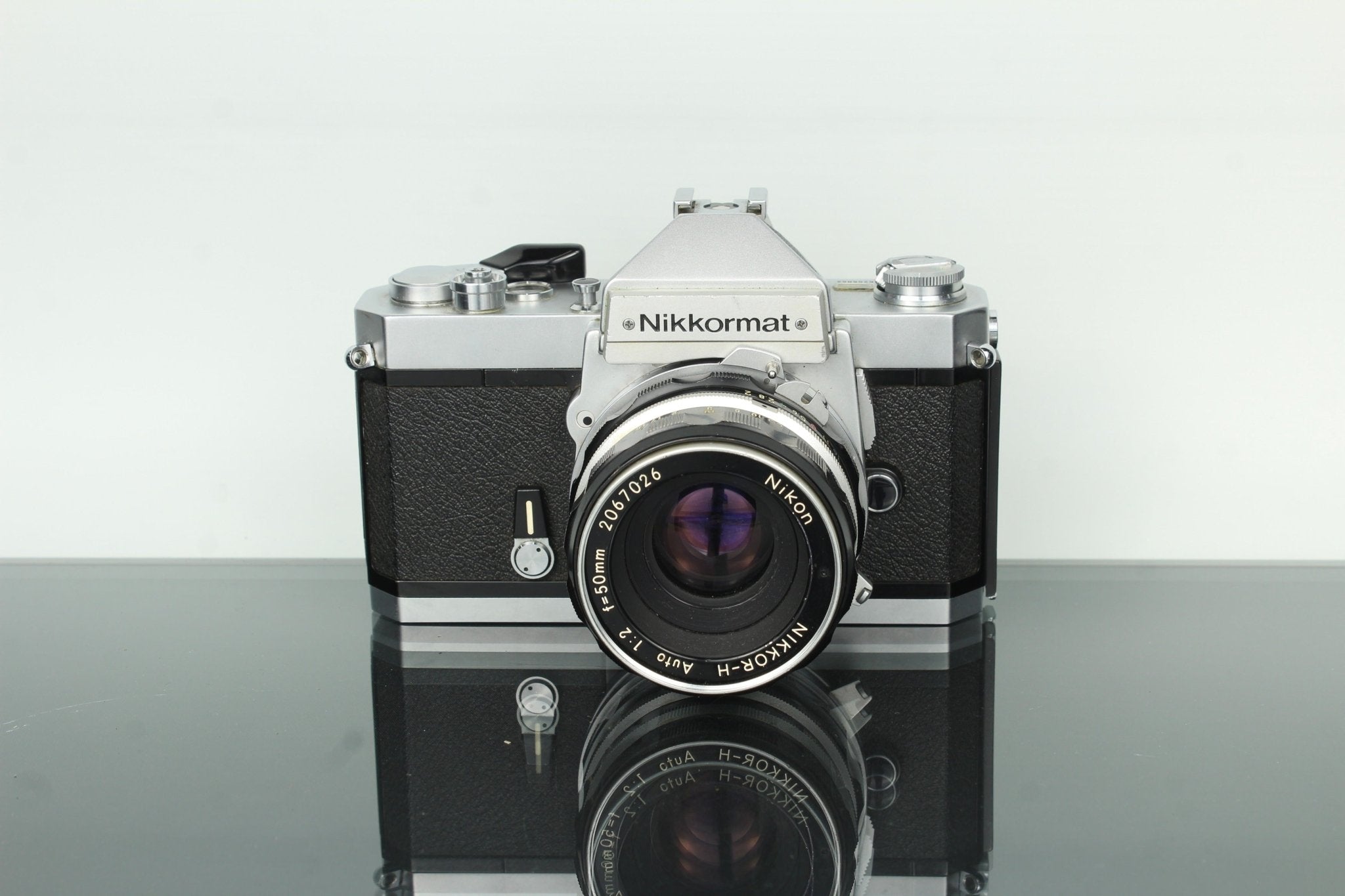 Nikon Nikkormat FT2 Film SLR Camera w/ NIKKOR-H Auto 50mm f/2