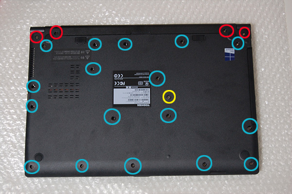 動画あり！東芝 Satellite R35 B35 dynabook B45 B55 B65 SSD換装