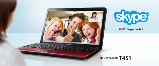 グラスレス3D AVノートPC dynabook Qosmio T851 トップページ