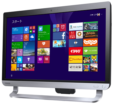 東芝レグザ 一体型パソコン TVチューナー付 W録画機能あり 【公式通販】