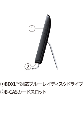 オールインワンデスクトップ（TV機能） dynabook D71 トップページ