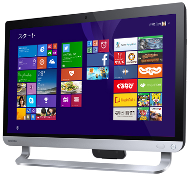 TOSHIBA 一体型デスクトップパソコン i7 デスクトップPC 管PC04