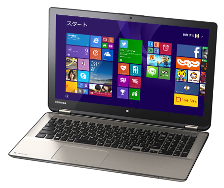 コンバーチブルPC dynabook P75 トップページ