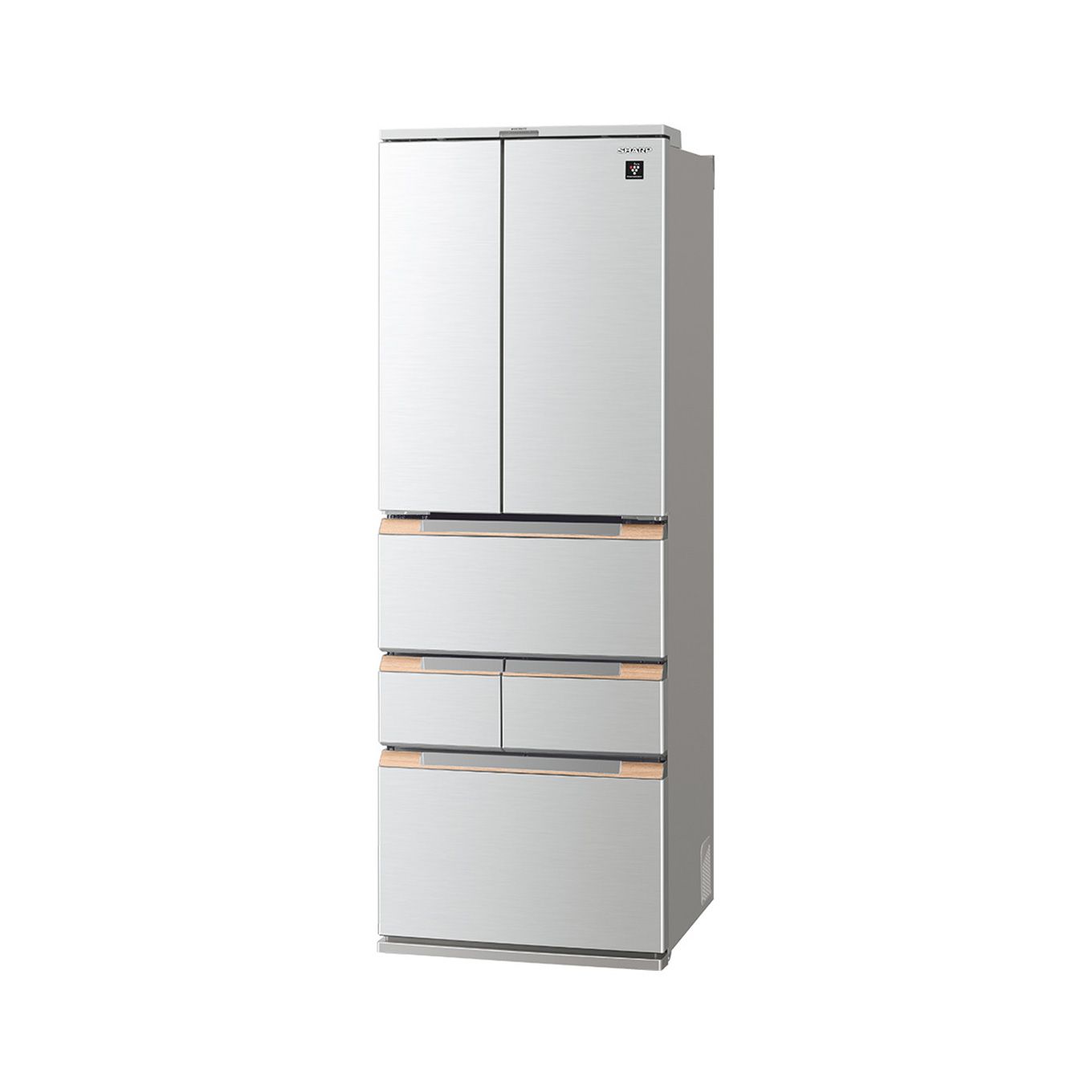 シャープ 冷蔵庫 SJ-MF46H-S（6ドア／フレンチドアタイプ／457L