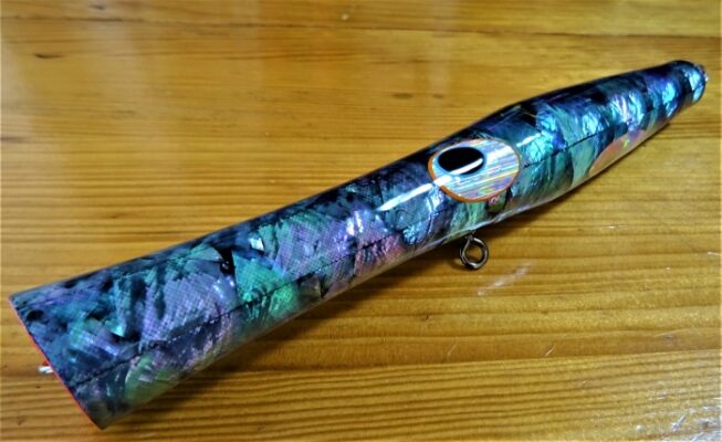 shell shaping lures (貝田ルアー) Trumpet(トランペット) 250 使用