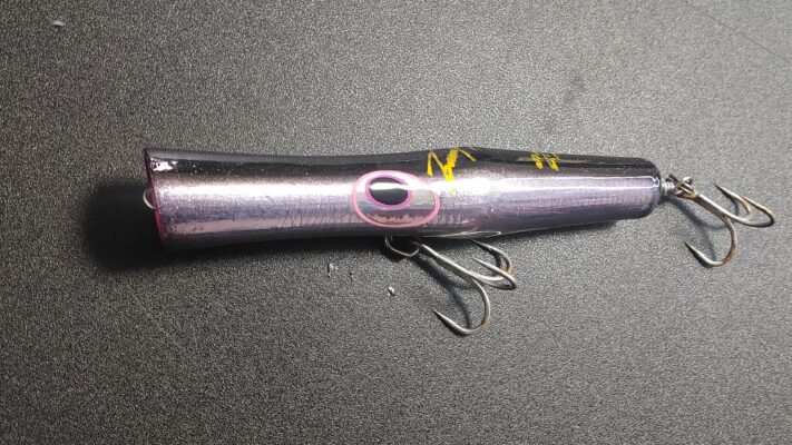 shell shaping lures (貝田ルアー) Trumpet(トランペット)140 使用