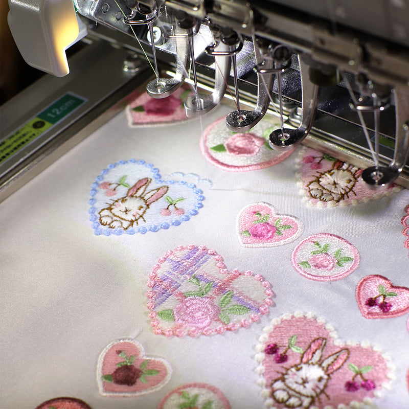 リバティプリント【ブックカバー文庫本サイズ】パッチワーク フリル