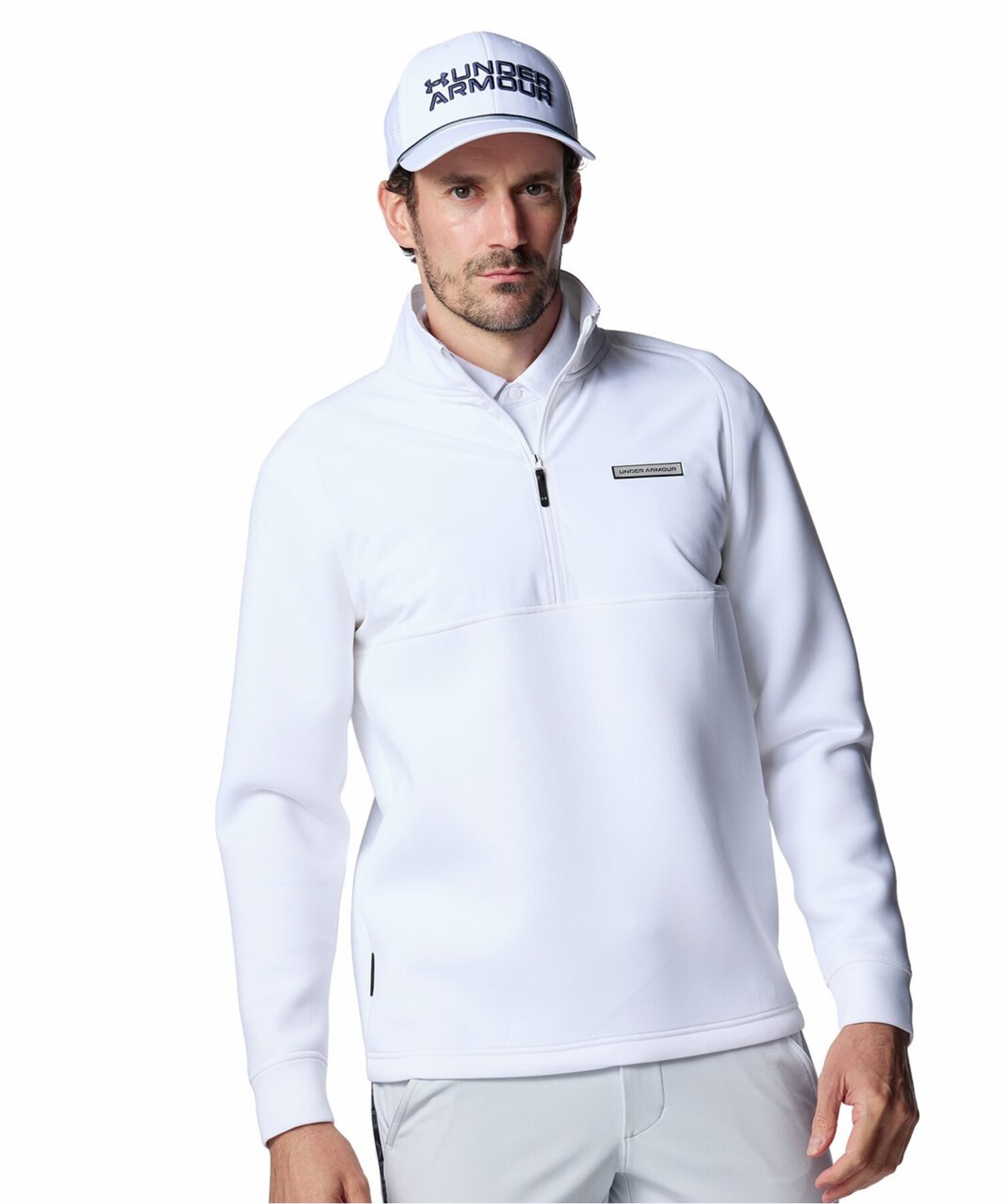 アンダーアーマー公式】 UAドライブプロ ハイブリッド 1/2ジップ