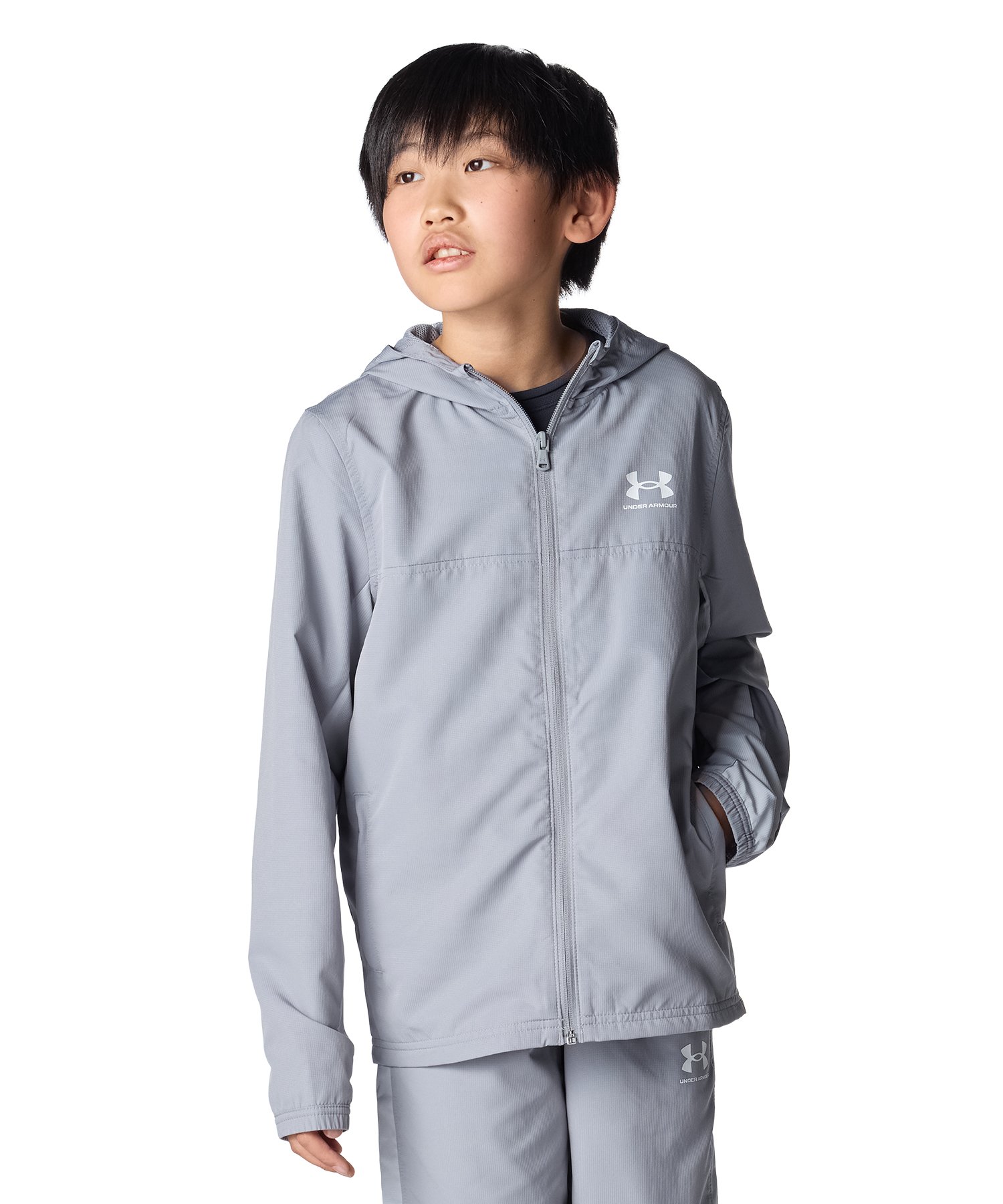 アンダーアーマー公式】 UAメタリック ウインドブレーカー