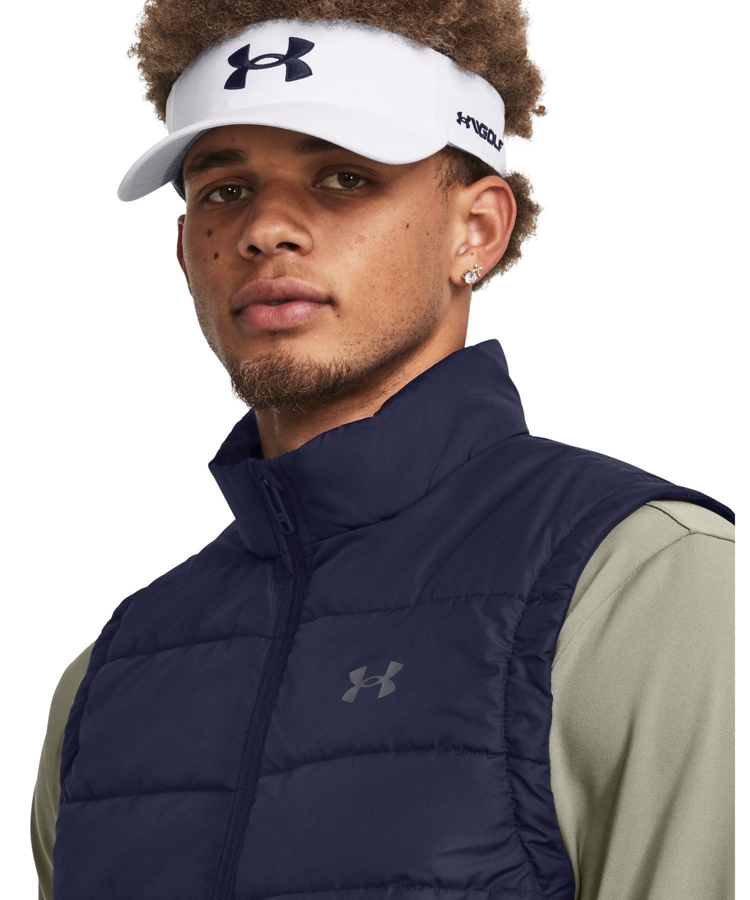 中綿ベスト 新品未使用 アンダーアーマー ゴルフ IMGアカデミー