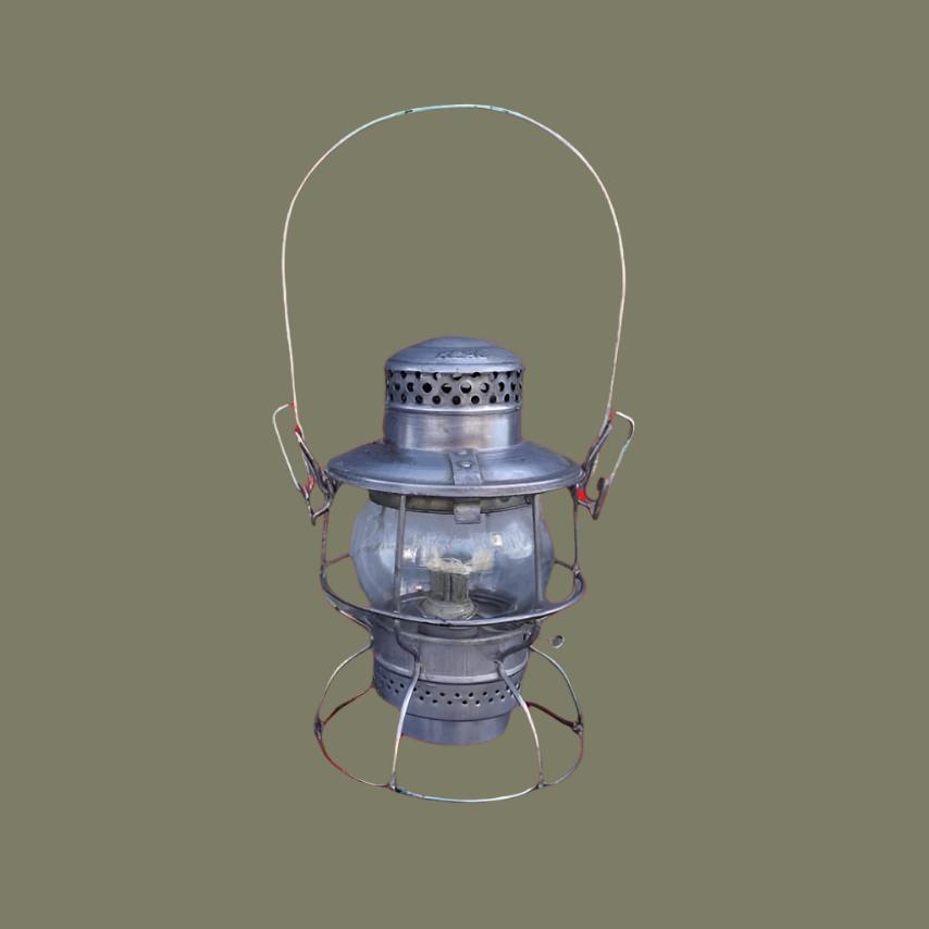 Adlake Kero Santa Fe Railroad Lantern L807 – Early California