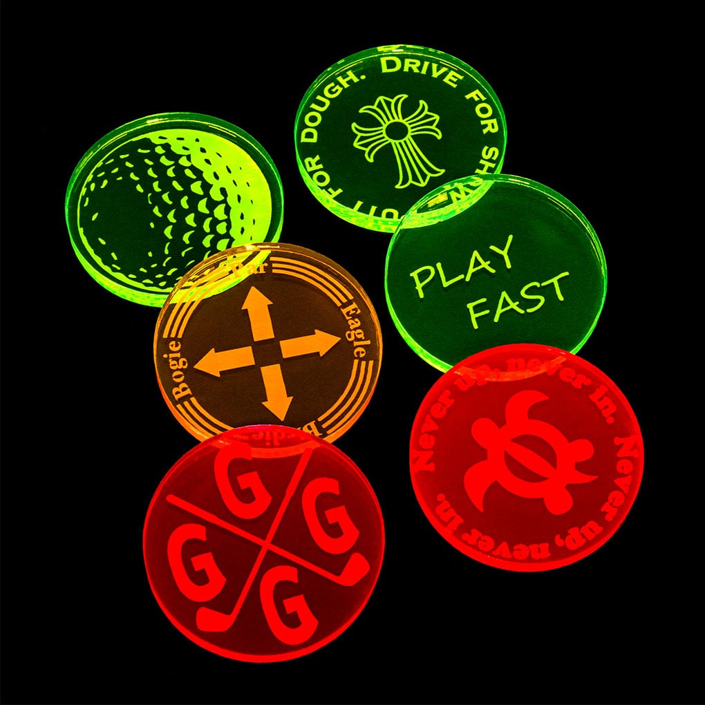 ライトゴルフ 蛍光マーカー X-658 ゴルフ マーカー LITE GOLF 2023年