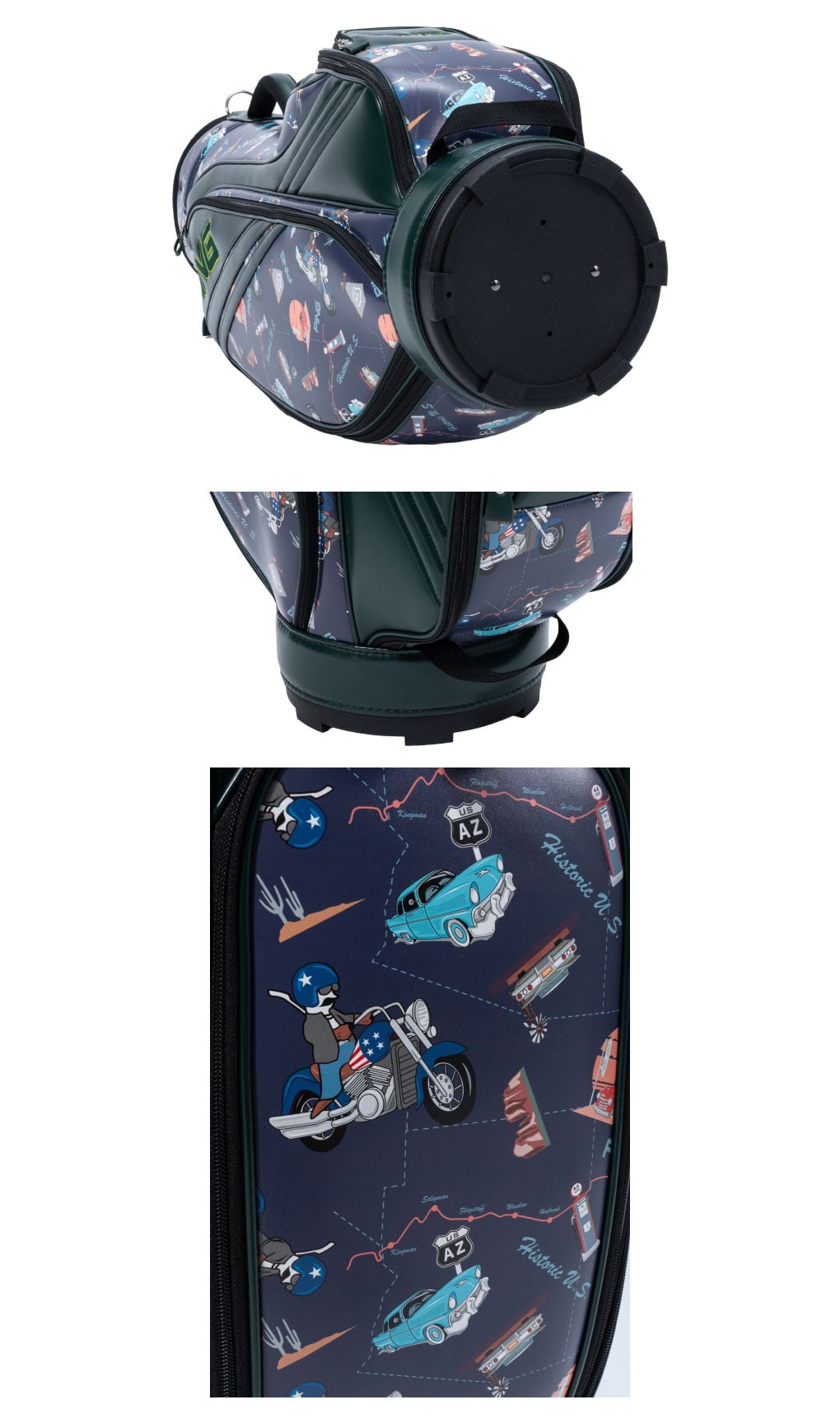 PING ピン キャディバッグ CB-N2506 MR.PINGライダー 9.0型 5分割