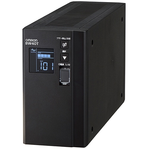 オムロン UPS 無停電電源装置(常時商用給電/正弦波出力) 400VA/250W