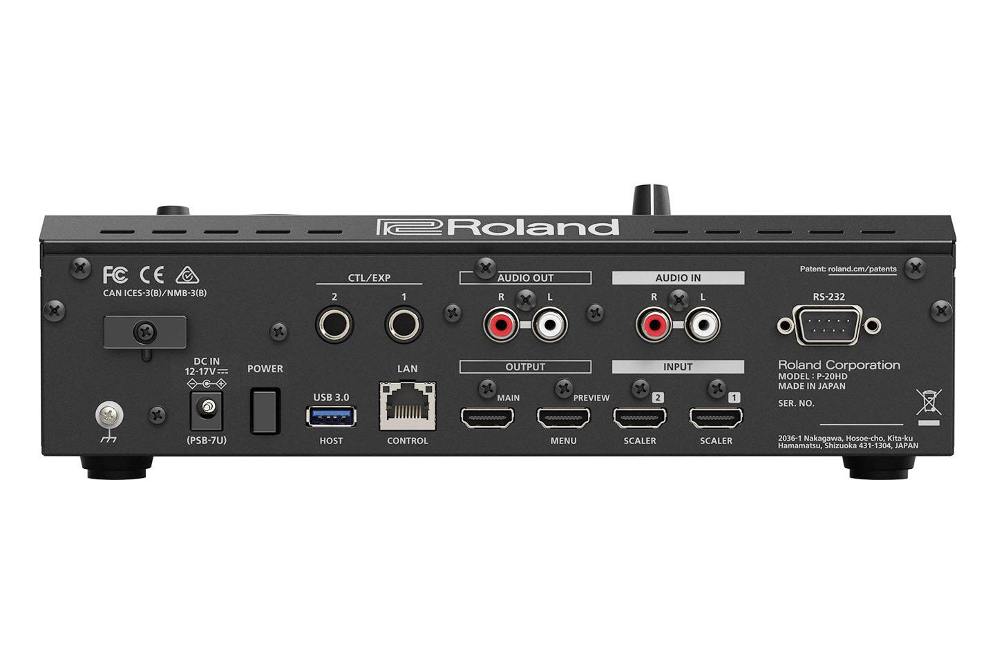 Roland P-20HD｜撮影機材レンタルからEDIT・MA作業まで24時間安心
