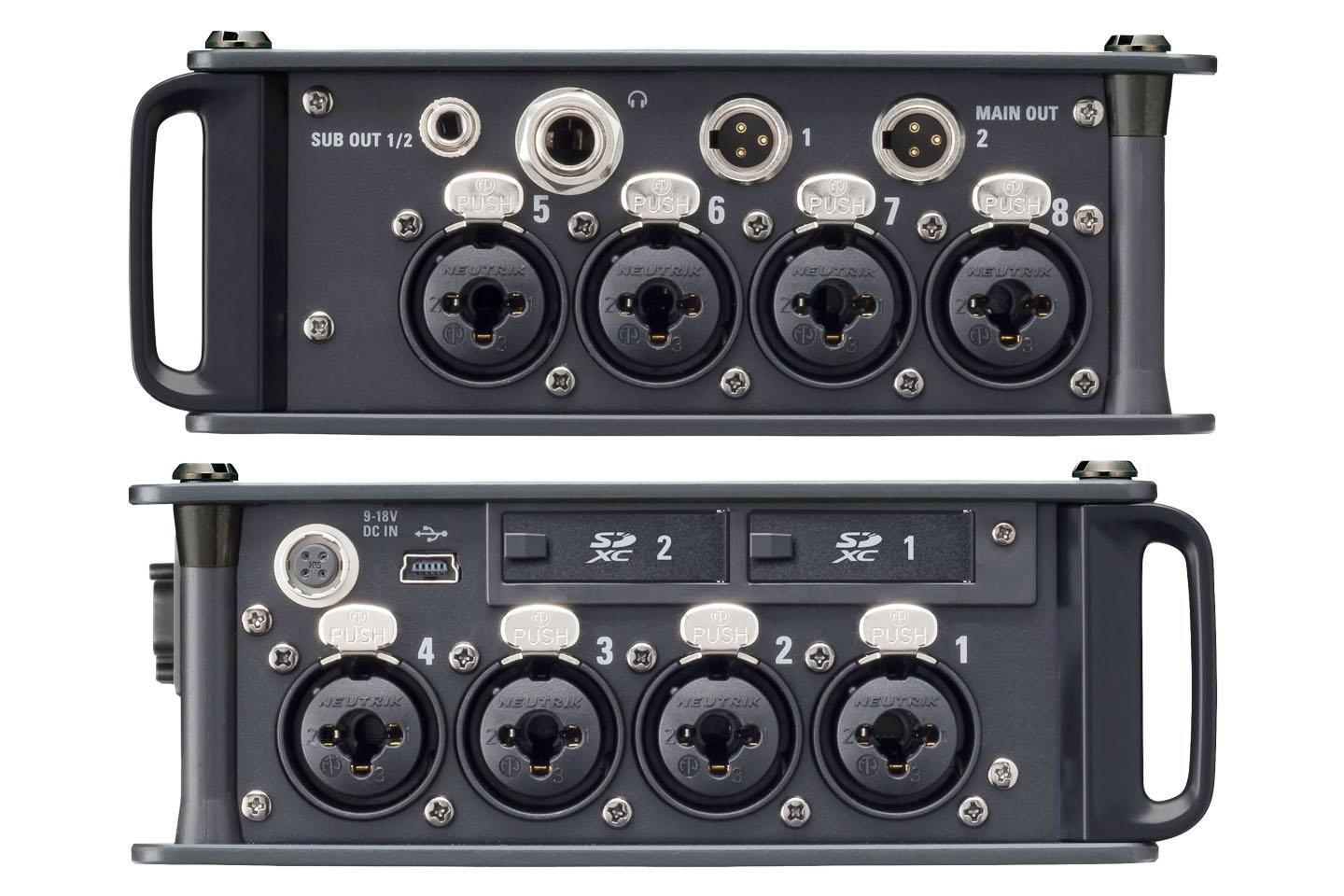 ZOOM F8n Pro(8chポータブルレコーダー&ミキサー)｜撮影機材レンタル