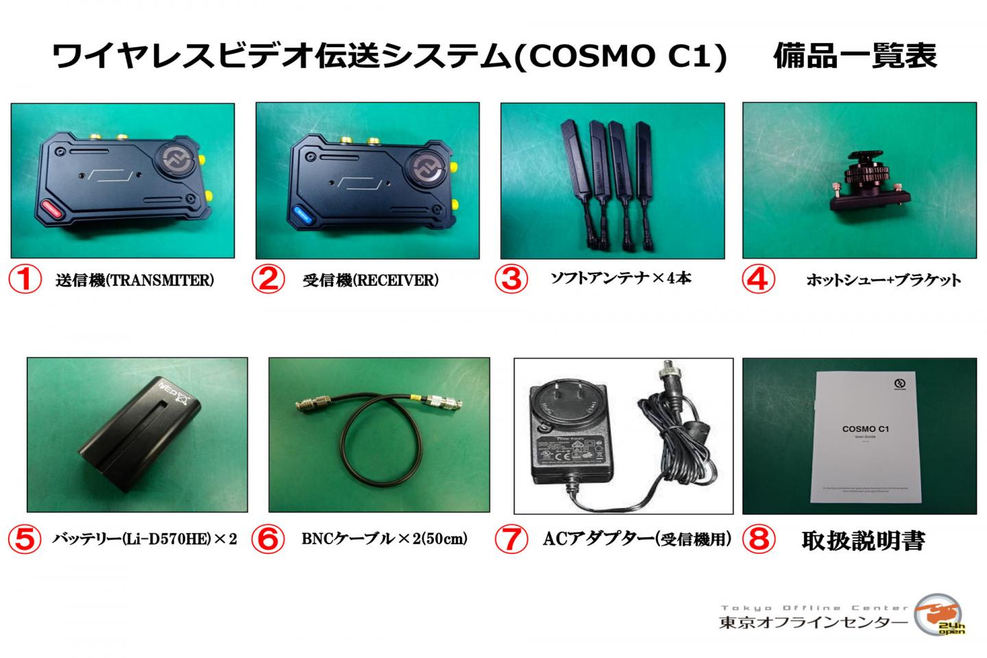Hollyland COSMO C1｜撮影機材レンタルからEDIT・MA作業まで24時間安心