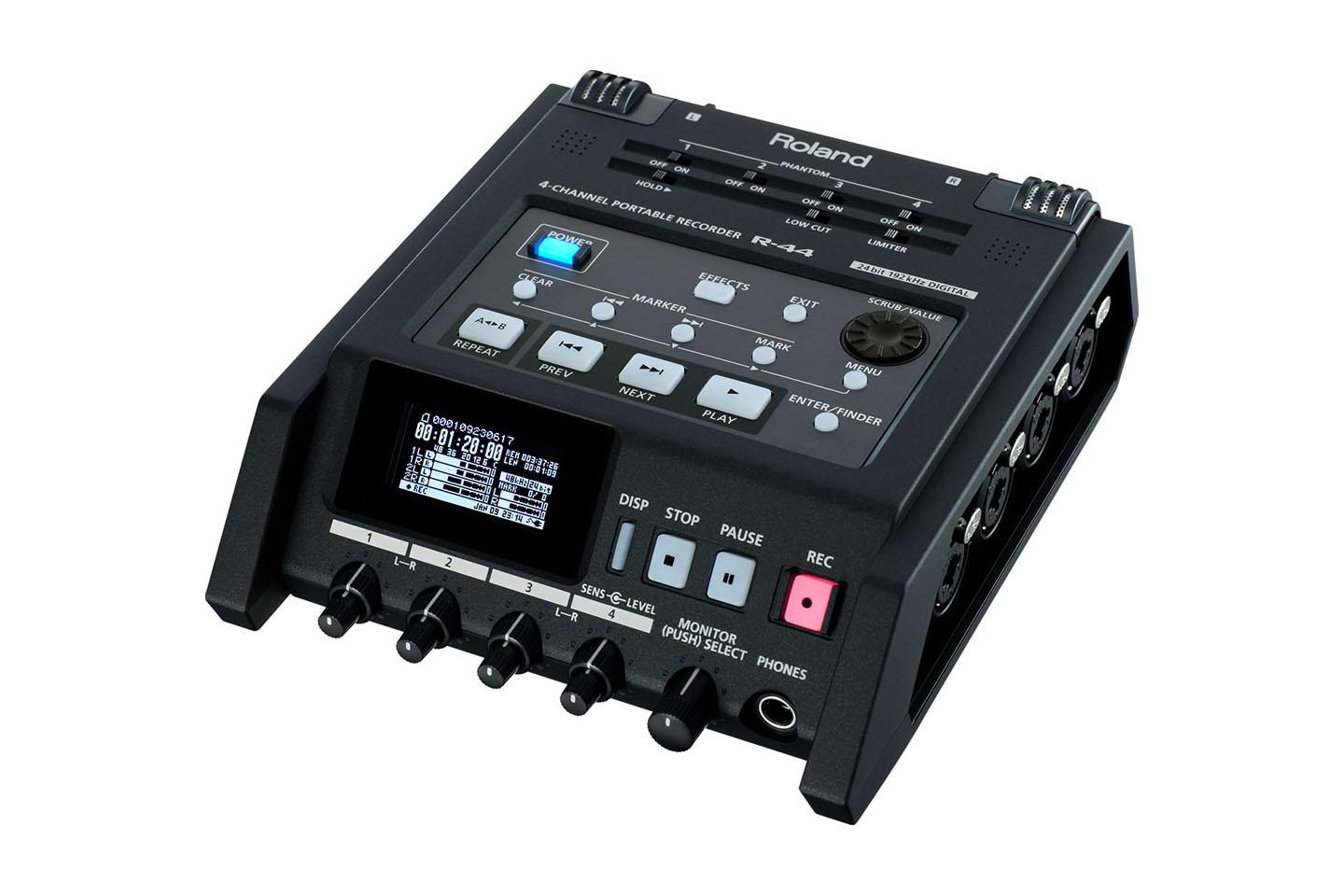 Roland R-44E(4chポータブルレコーダー)｜撮影機材レンタルからEDIT