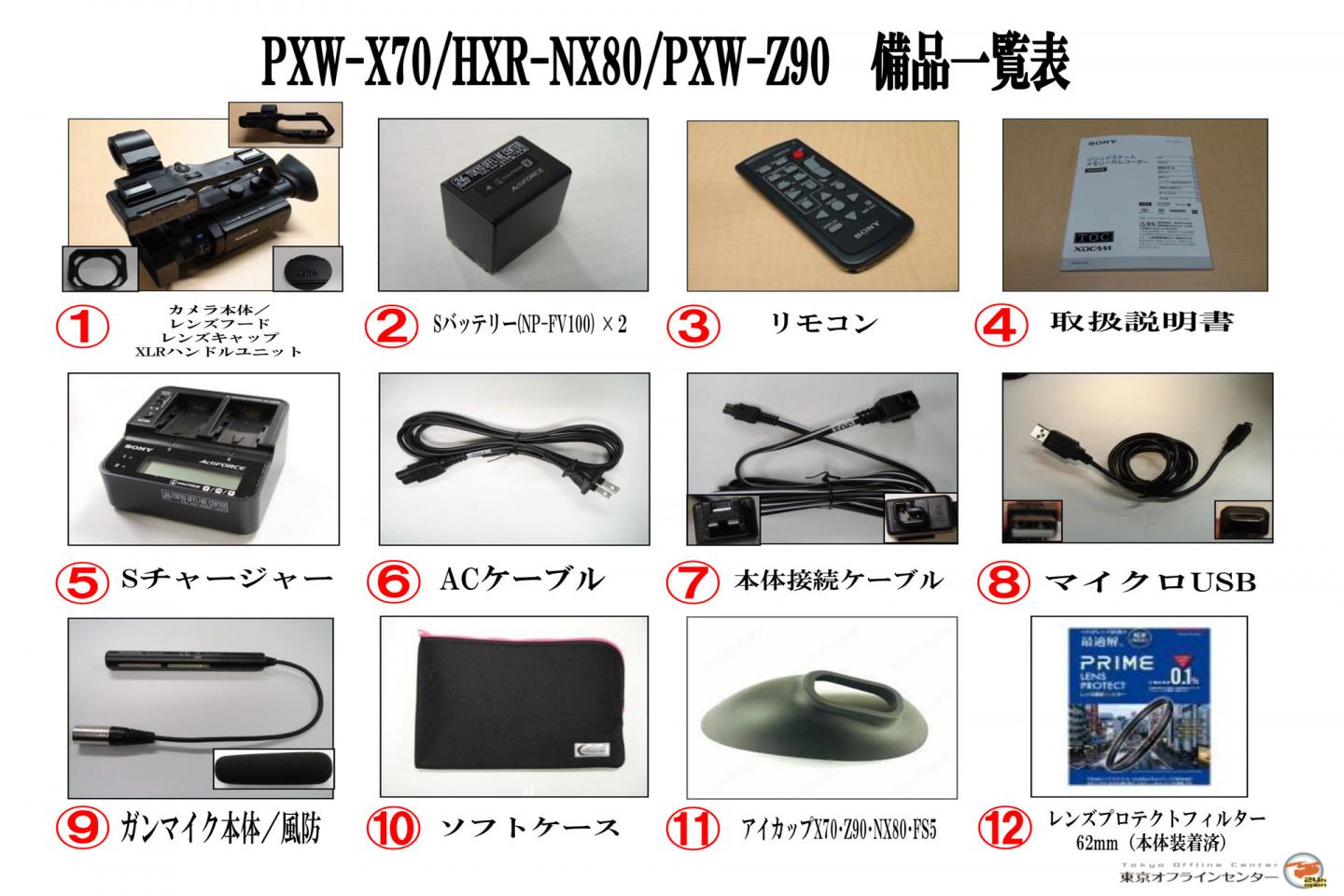 SONY PXW-Z90｜撮影機材レンタルからEDIT・MA作業まで24時間安心