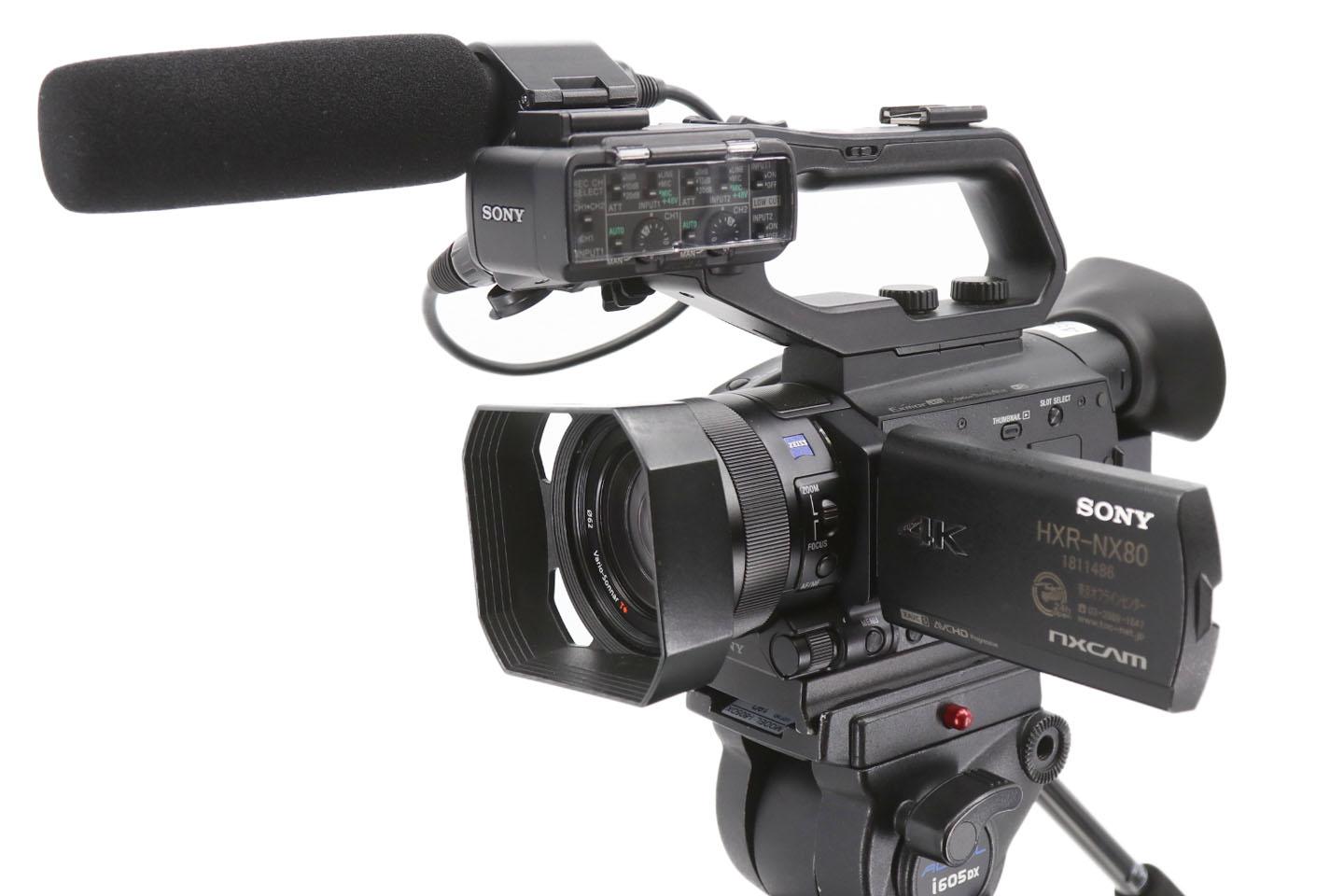 SONY HXR-NX80｜撮影機材レンタルからEDIT・MA作業まで24時間安心